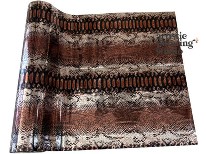 Wilder Snake Skin Metallic Foil - Rub On Metallic Foil by APS - Textile Friendly