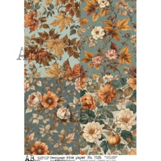 A4 Rice Decoupage Paper 7131 for Craft | Scrapbooking | Decor - Decoupage - Baillea's Interiors -