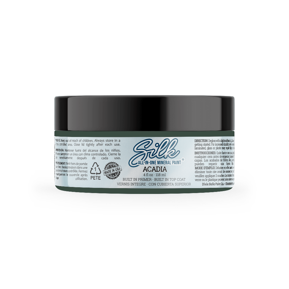 ACADIA Silk All-In-One Mineral Paint - 118ml - 473ml Dixie Belle Paint - Paint - All In One - Baillea's Interiors -