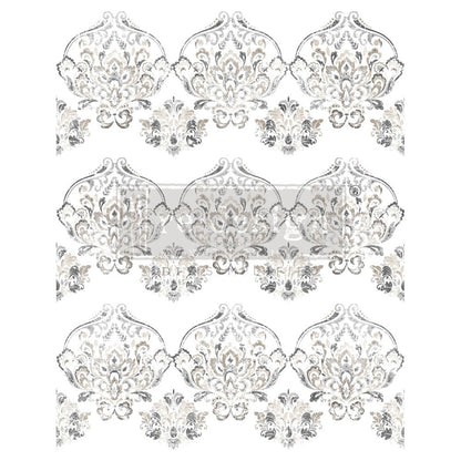 ANTIQUE DAMASK - 24" x 35" - Redesign Decor Transfer Decal - Furniture Transfer - Baillea's Interiors -