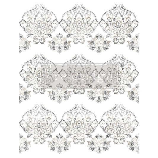 ANTIQUE DAMASK - 24" x 35" - Redesign Decor Transfer Decal - Furniture Transfer - Baillea's Interiors -