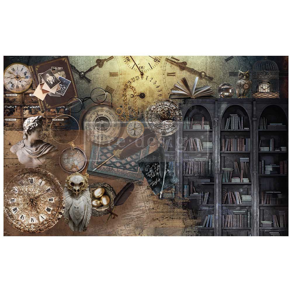 ARCHIVAL NOTES - A1 Rice Paper for Decoupage - LARGE - 59.4cm x 84.1cm - Re-Design with Prima - Decoupage - Baillea's Interiors -