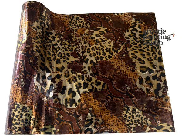 Asher Animal Print Foil - Rub On Premium Foil by APS - Textile Friendly - Foils - Baillea's Interiors -