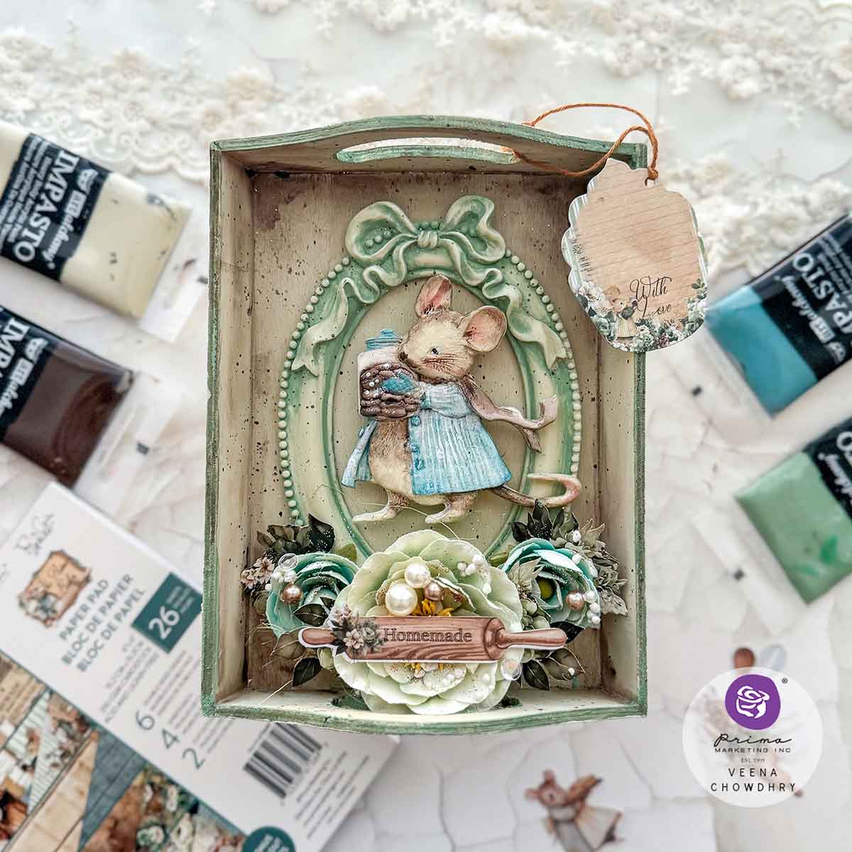BAKERS DELIGHT Decor | Food | Craft Mould Re-Design with Prima 8" x 5" - Moulds - Baillea's Interiors -