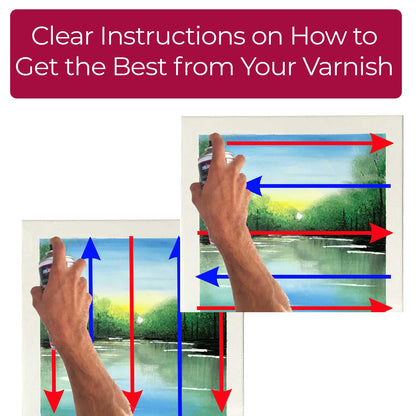 Premium Low Odour Protective Varnish Spray - Clear Gloss (400ml) - by Zieler (UK Only)