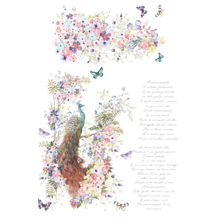 Bellissimo - 31.5cm x 30cm x 6 Sheets - Hokus Pokus Rub On Decor Transfer Decal - Furniture Transfer - Baillea's Interiors -