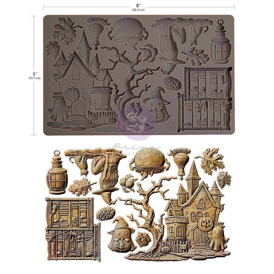 Bewitched Mould - Decor | Food | Craft Mould - Re-Design with Prima 8" x 5" - Moulds - Baillea's Interiors -