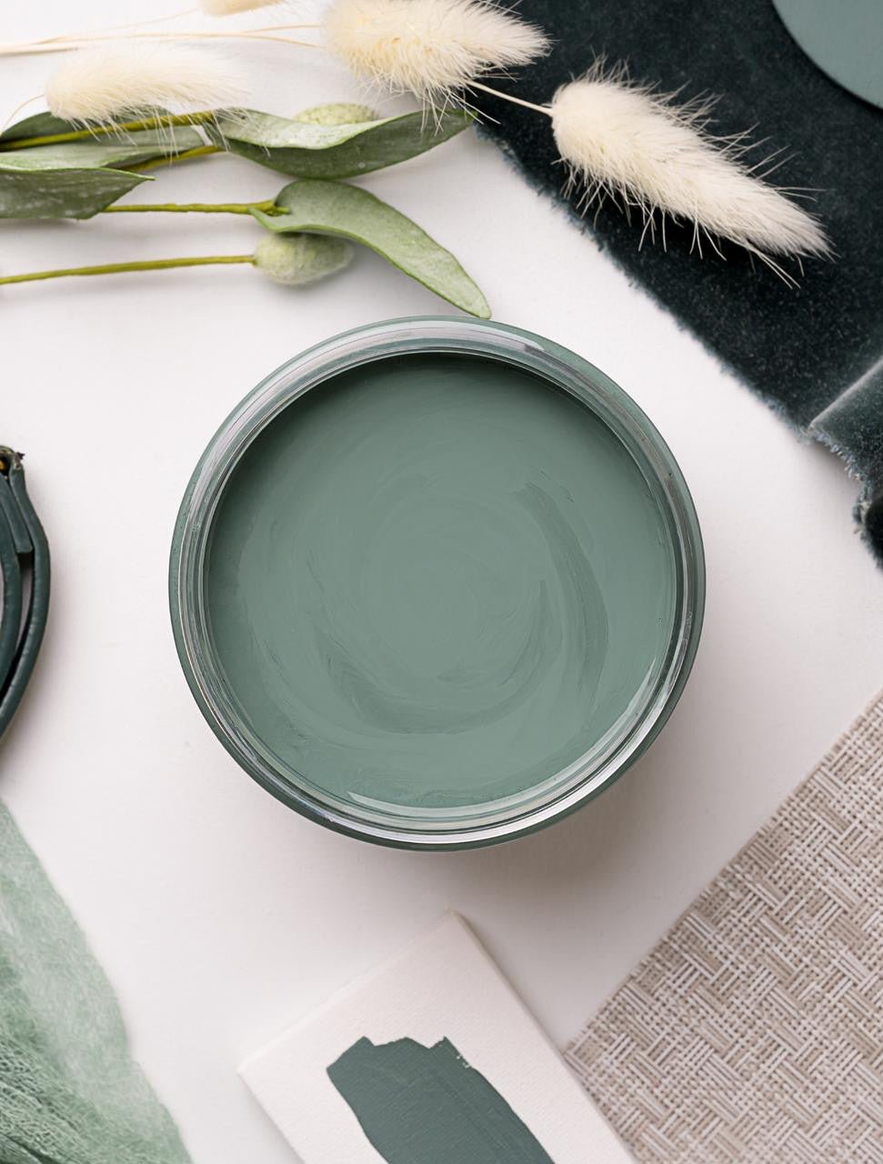 BLUE GRASS - Dixie Belle - Muted Teal Chalk Mineral Paint - 118ml/4oz - 236ml/8oz - 473ml/16oz - 96ml/32oz - Paint - Chalk and Mineral - Baillea's Interiors -