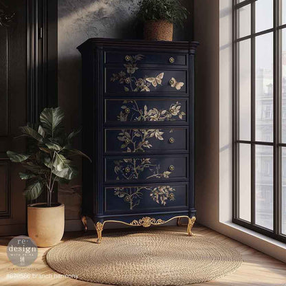Branch Harmony - 24" x 35" - Redesign with Prima - Decor Transfer Decal - Furniture Transfer - Baillea's Interiors -