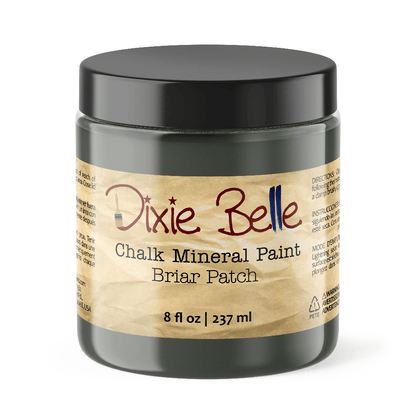 BRIAR PATCH - Dixie Belle - Muted Green Chalk Mineral Paint - 118ml/4oz - 236ml/8oz - 473ml/16oz - 96ml/32oz - Paint - Chalk and Mineral - Baillea's Interiors -