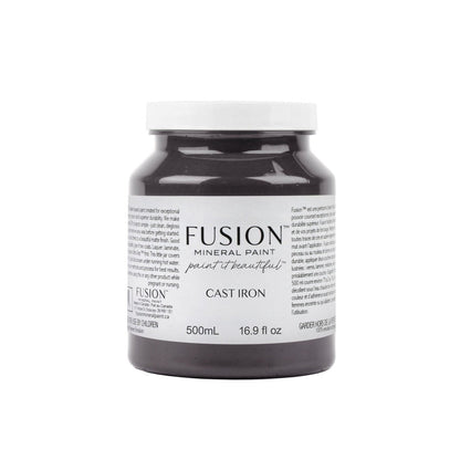 CAST IRON- Fusion Mineral Paint - 37ml, 500ml - Paint - All In One - Baillea's Interiors -