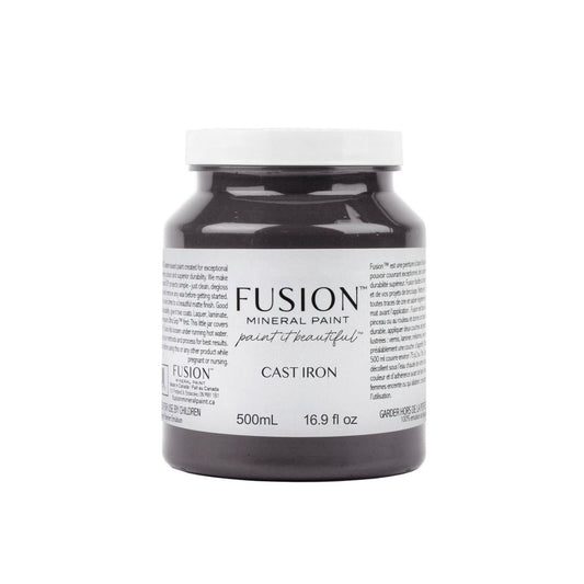 CAST IRON- Fusion Mineral Paint - 37ml, 500ml - Paint - All In One - Baillea's Interiors -