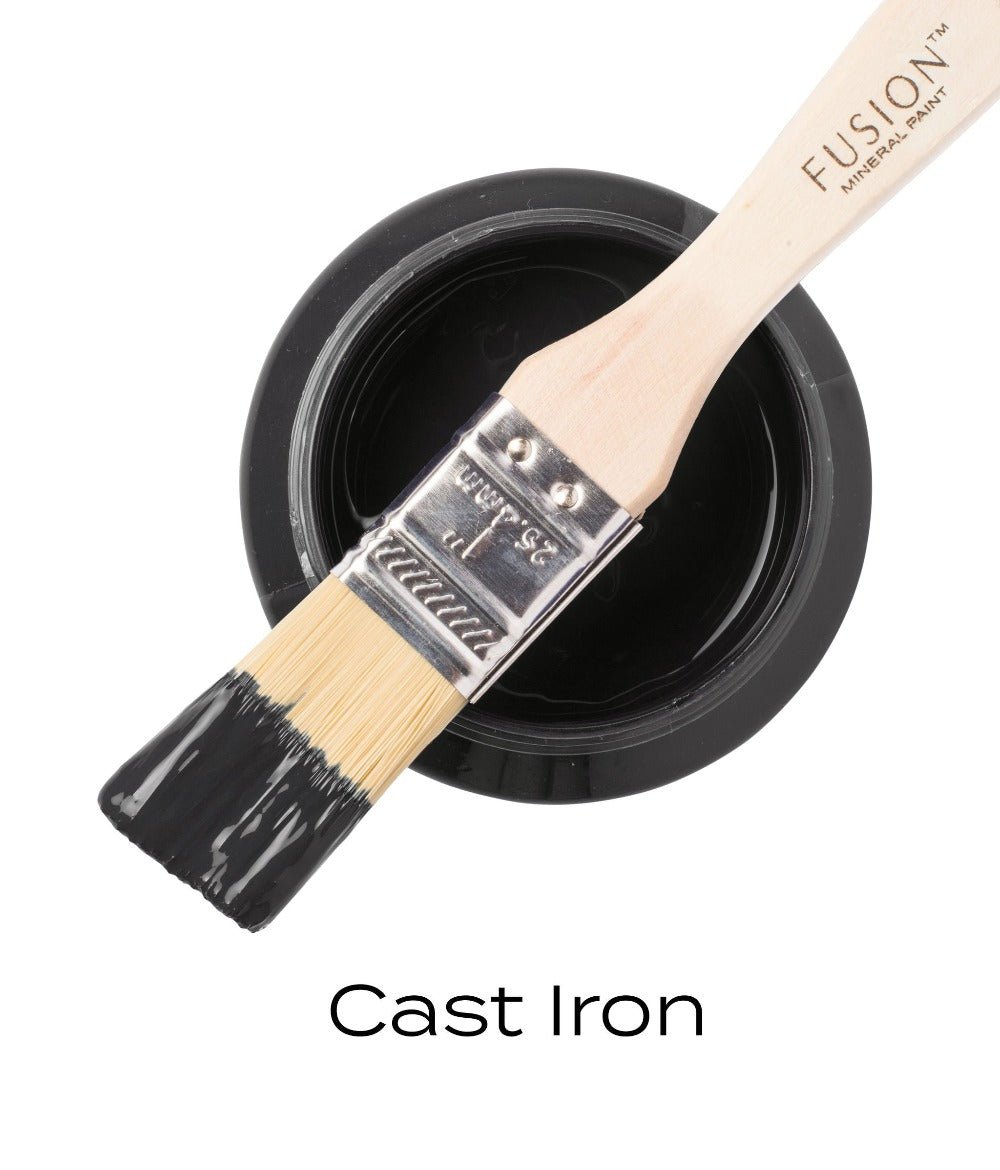CAST IRON- Fusion Mineral Paint - 37ml, 500ml - Paint - All In One - Baillea's Interiors -
