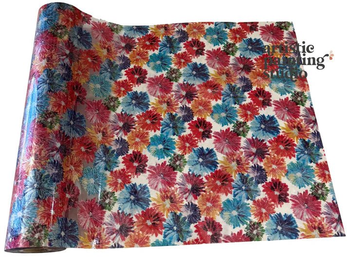 Chasin Daisys Semi Transparent Foil - Rub On Premium Foil by APS - Textile Friendly - Foils - Baillea's Interiors -