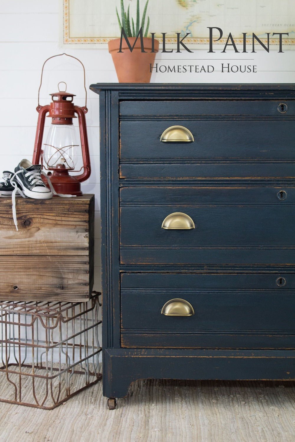 COAL BLACK Milk Paint by Homestead House 50g and 300g - Paint - Milk - Baillea's Interiors -