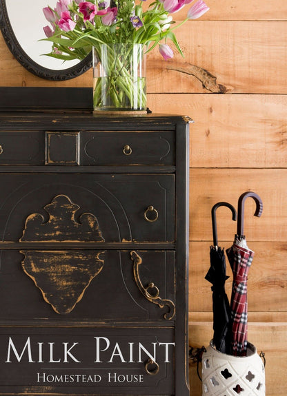 COAL BLACK Milk Paint by Homestead House 50g and 300g - Paint - Milk - Baillea's Interiors -
