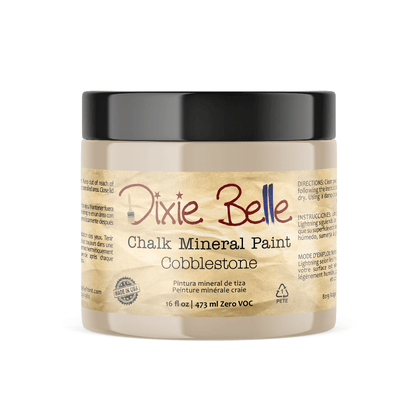 COBBLESTONE - Dixie Belle - Natural Stone Colour Chalk Mineral Paint - 118ml/4oz - 236ml/8oz - 473ml/16oz - 946ml - Paint - Chalk and Mineral - Baillea's Interiors -