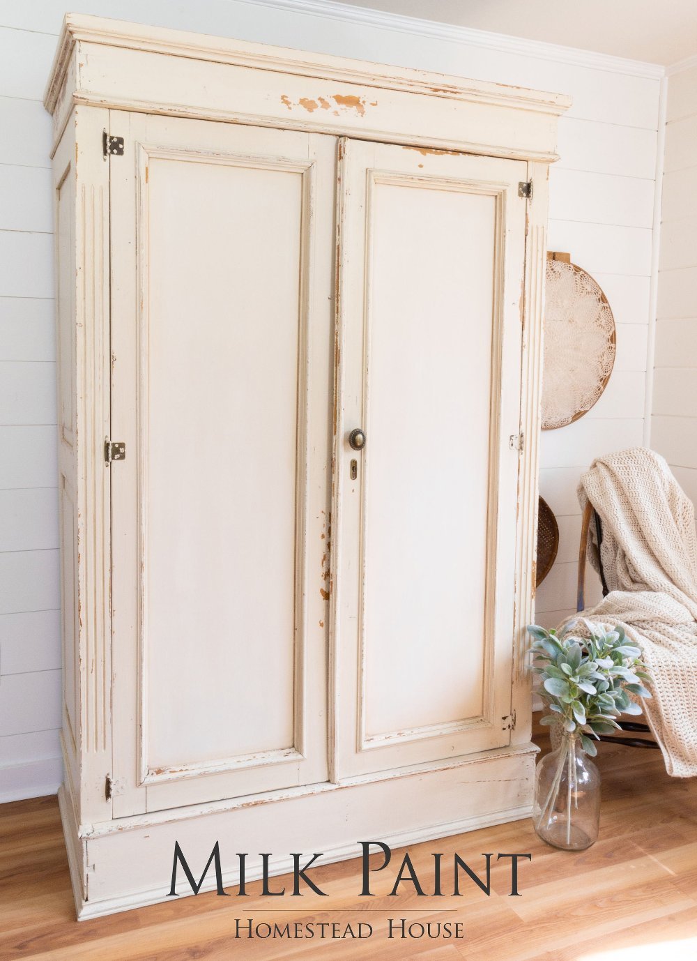 Combed Wool - Milk Paint by Homestead House 50g and 300g - Paint - Milk - Baillea's Interiors -