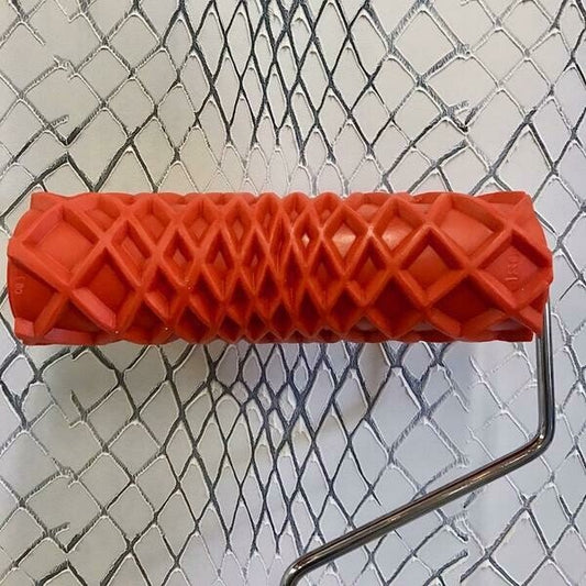 Decorative Art Paint Roller with Handle - SNAKE SKIN - Brush - Baillea's Interiors -