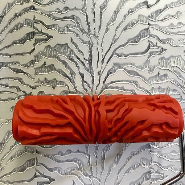 Decorative Art Paint Roller with Handle - TIGER SKIN - Brush - Baillea's Interiors -