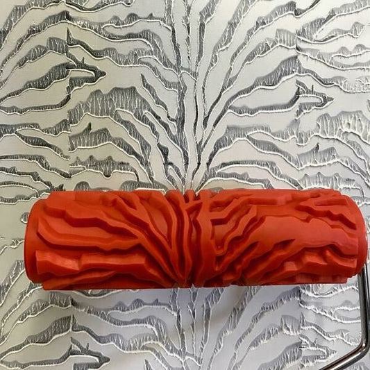 Decorative Art Paint Roller with Handle - TIGER SKIN - Brush - Baillea's Interiors -