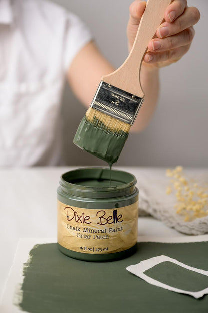 BRIAR PATCH - Dixie Belle -  Muted Green Chalk Mineral Paint - 118ml/4oz - 236ml/8oz - 473ml/16oz - 96ml/32oz