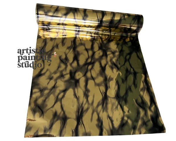 Ebony Shadow Metallic Foil - Rub On Premium Foil by APS - Textile Friendly - Foils - Baillea's Interiors -