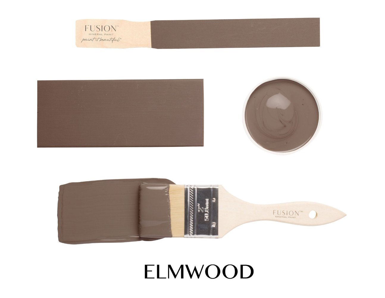 ELMWOOD - Fusion Mineral Paint - 37ml, 500ml - Paint - All In One - Baillea's Interiors -