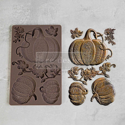FALLING FOR FALL - Decor Mould Re-Design with Prima 8" x 5" - Moulds - Baillea's Interiors -