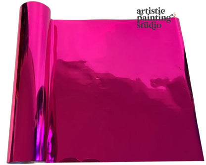 French Pink Metallic Foil - Rub On Metallic Foil by APS - Textile Friendly - Foils - Baillea's Interiors -