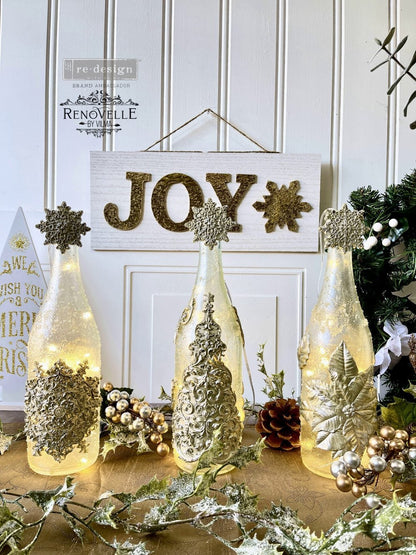 GLORIOUS TREE Decor Mould Re-Design with Prima 8" x 5" - Moulds - Baillea's Interiors -