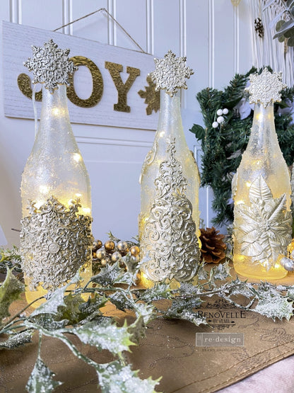 GLORIOUS TREE Decor Mould Re-Design with Prima 8" x 5" - Moulds - Baillea's Interiors -