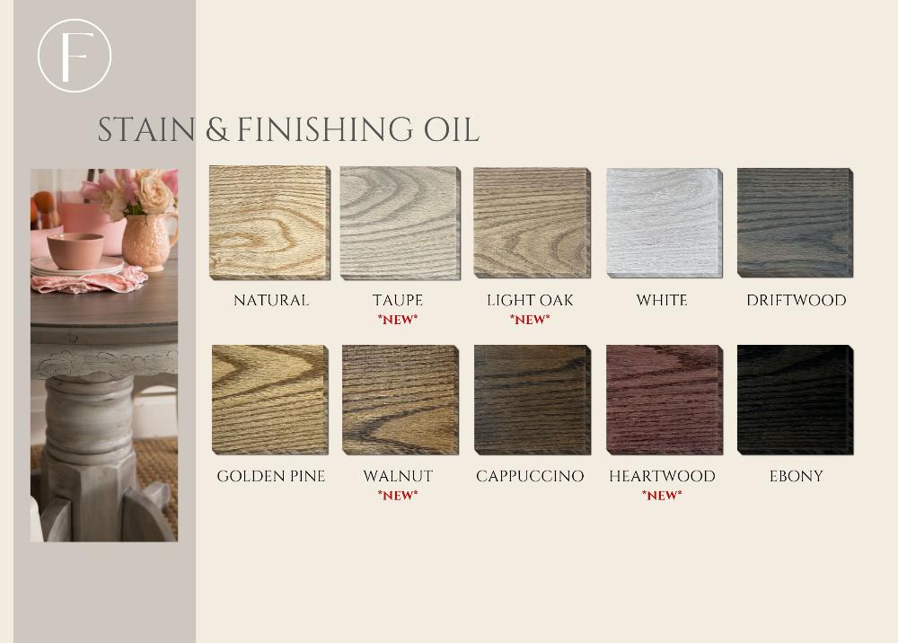 STAIN AND FINISHING OIL - Light Oak - All In One - Fusion 237 ml