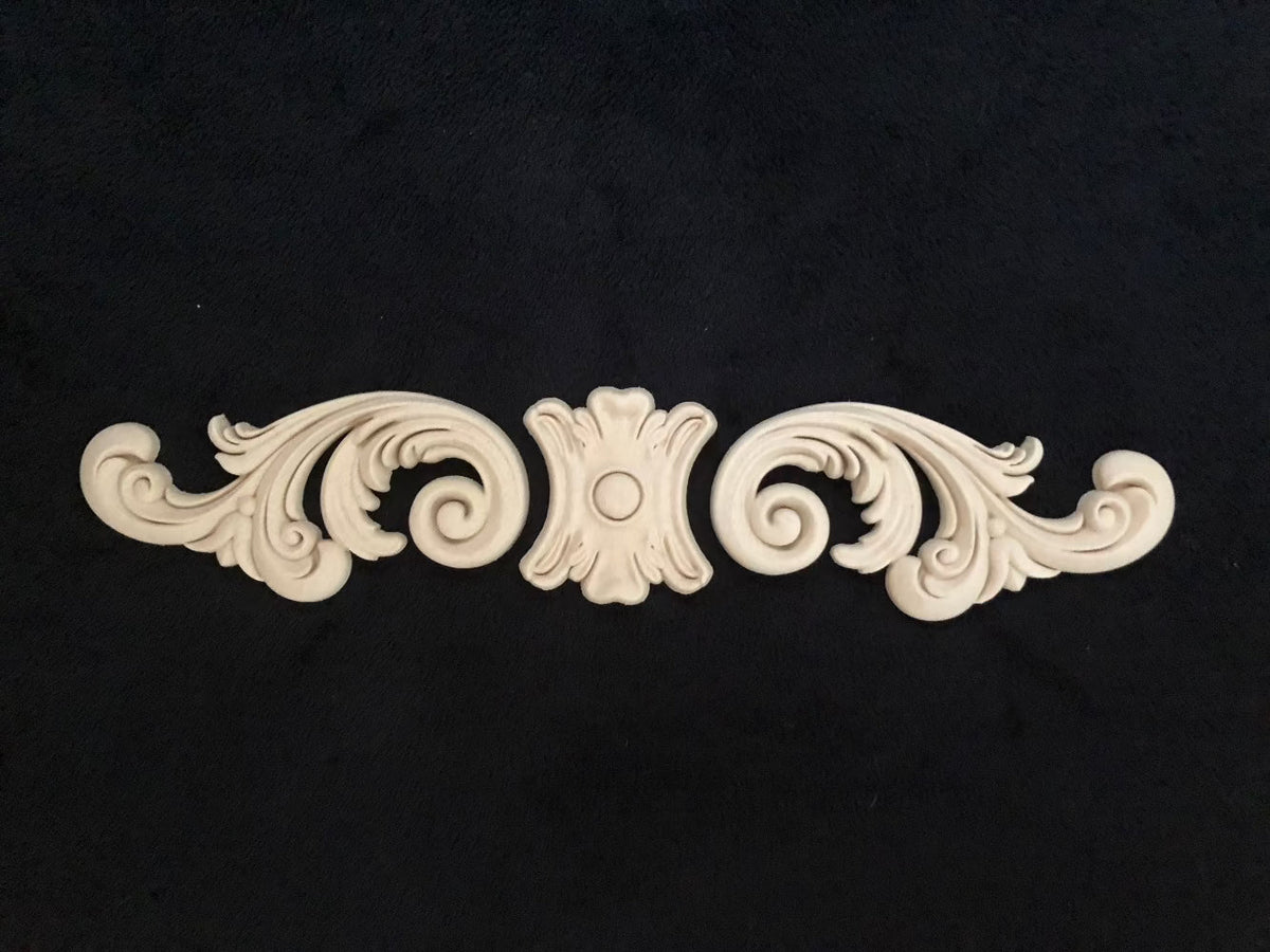 Heat Bendable Wood Applique From Decocurve - Pediment - Joint - DC6875 - Moulding - Baillea's Interiors -