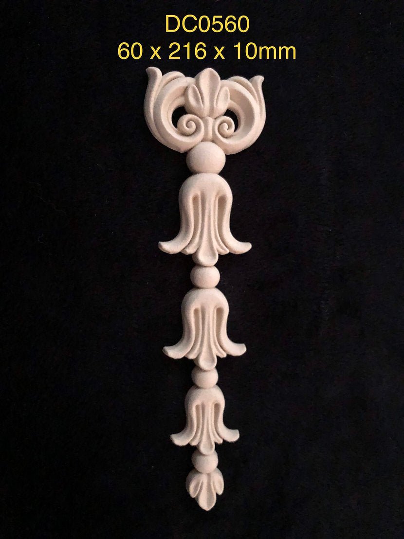 Heat Bendable Wood Decorative Drop From Decocurve - DC0560 - Moulding - Baillea's Interiors -