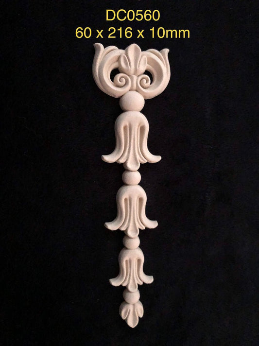 Heat Bendable Wood Decorative Drop From Decocurve - DC0560 - Moulding - Baillea's Interiors -
