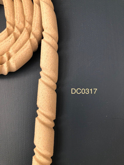 Heat Bendable Wood Trims From Decocurve - 1 Metre - DC0317 17mm - Moulding - Baillea's Interiors -
