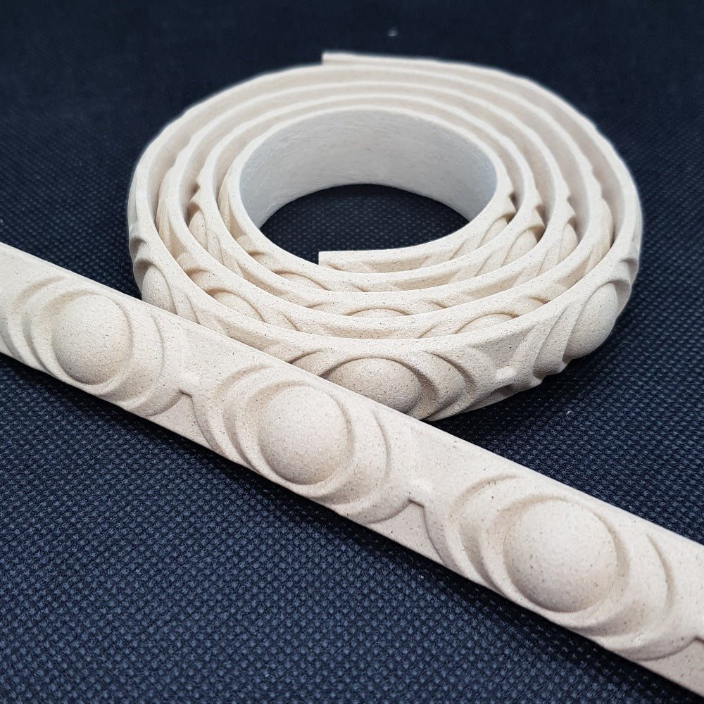 Heat Bendable Wood Trims From Decocurve - 1 Metre DC0719 19mm - Moulding - Baillea's Interiors -