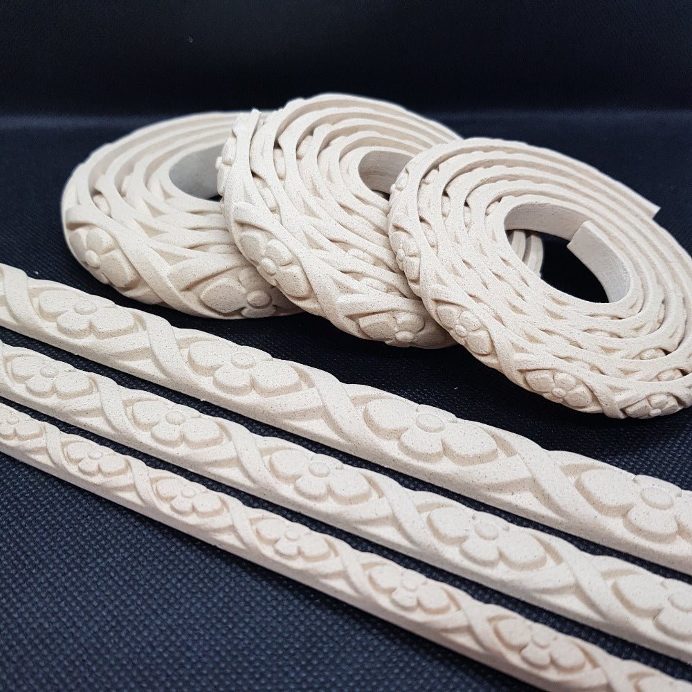 Heat Bendable Wood Trims From Decocurve - 1 Metre DC1020 20mm- DC1015 15mm - DC1010 10mm - Moulding - Baillea's Interiors -