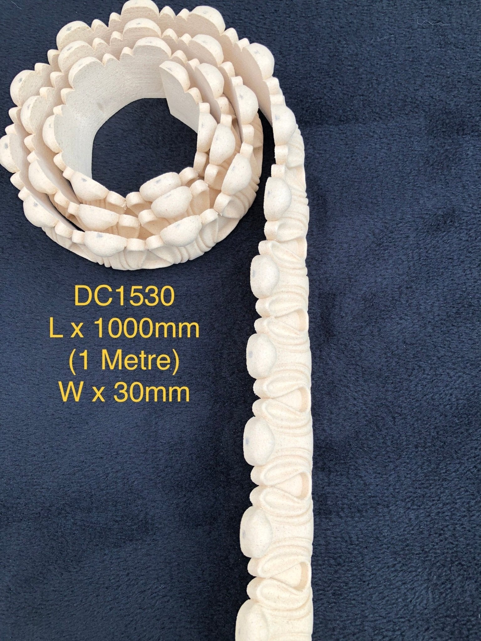 Heat Bendable Wood Trims From Decocurve - 1 Metre DC1530 30mm - DC1520 20mm- DC1515 15mm - Moulding - Baillea's Interiors -