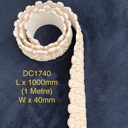 Heat Bendable Wood Trims From Decocurve - 1 Metre - DC1740 40mm - Moulding - Baillea's Interiors -