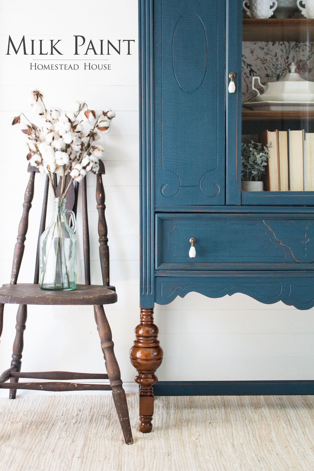 HOMESTEAD BLUE Milk Paint by Homestead House 50g and 300g - Paint - Milk - Baillea's Interiors -