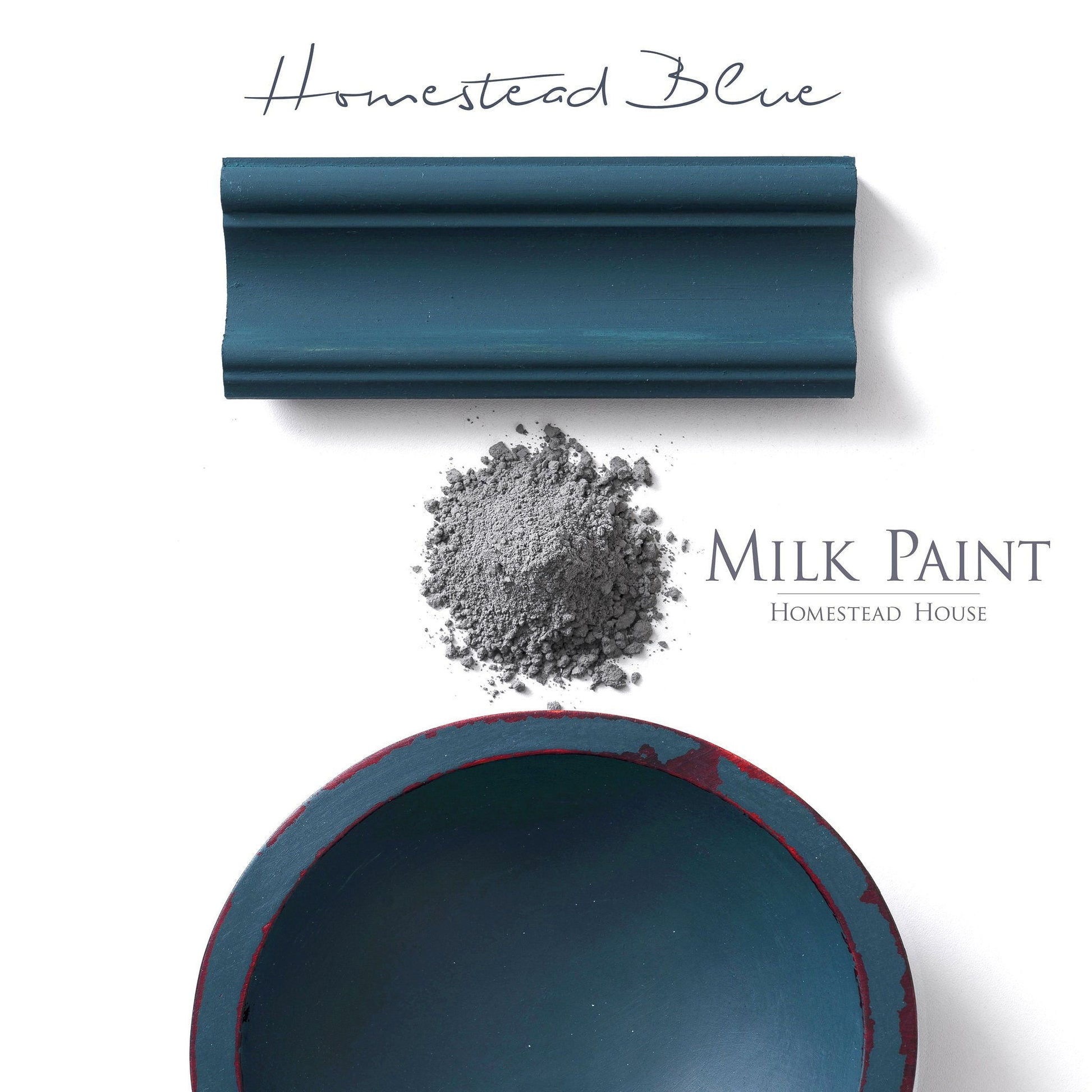 HOMESTEAD BLUE Milk Paint by Homestead House 50g and 300g - Paint - Milk - Baillea's Interiors -
