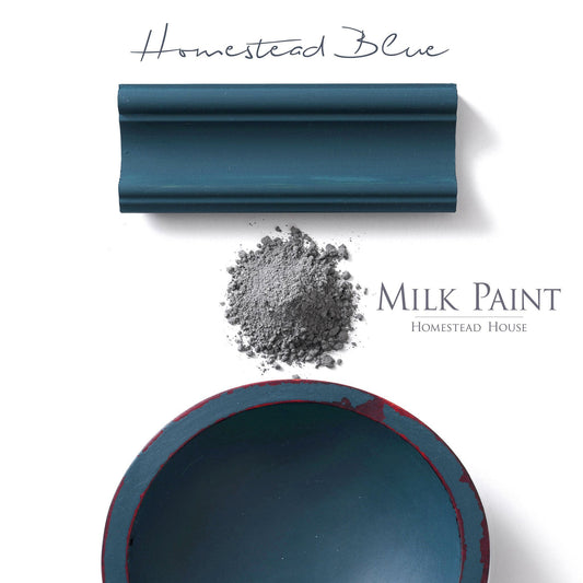 HOMESTEAD BLUE Milk Paint by Homestead House 50g and 300g - Paint - Milk - Baillea's Interiors -