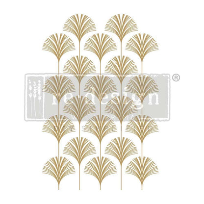 INTERLINKED FANS - 24" x 35" - Re-design With Prima Furniture Decor Transfer - Furniture Transfer - Baillea's Interiors -
