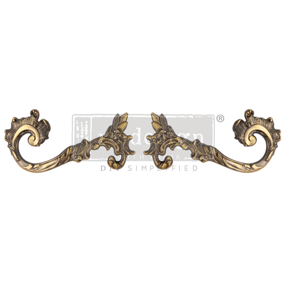 Kacha - Enchante Metal Handle Door Pulls - 2 pk - ReDesign with Prima - Hardware - Baillea's Interiors -