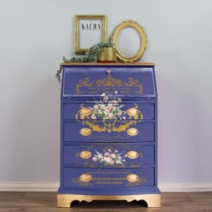 KACHA LES ROSES - 24" x 35" - Redesign Decor Transfer Decal - Furniture Transfer - Baillea's Interiors -