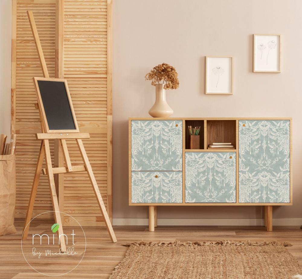 Lace - Mint by Michelle Decoupage Tissue Paper - (pk of 3) - Decoupage - Baillea's Interiors -