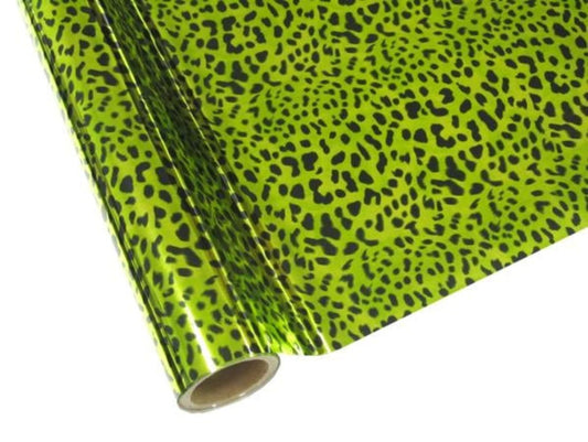 Leopard Green Metallic Foil- Rub On Metallic Foil by APS - Textile Friendly - Foils - Baillea's Interiors -