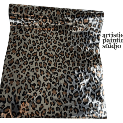 Leopard Junkie - Rub On Metallic Foil by APS - Textile Friendly - Foils - Baillea's Interiors -